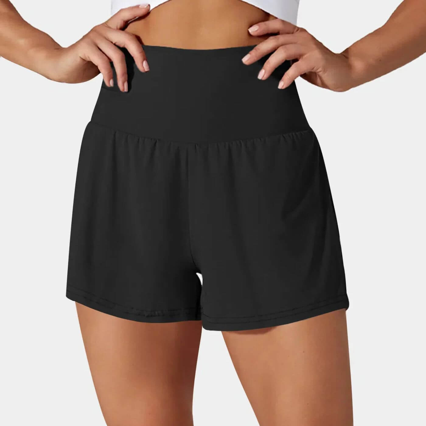 Kelly™ - Breathable and Comfortable 2 in 1 High Waist Yoga Shorts