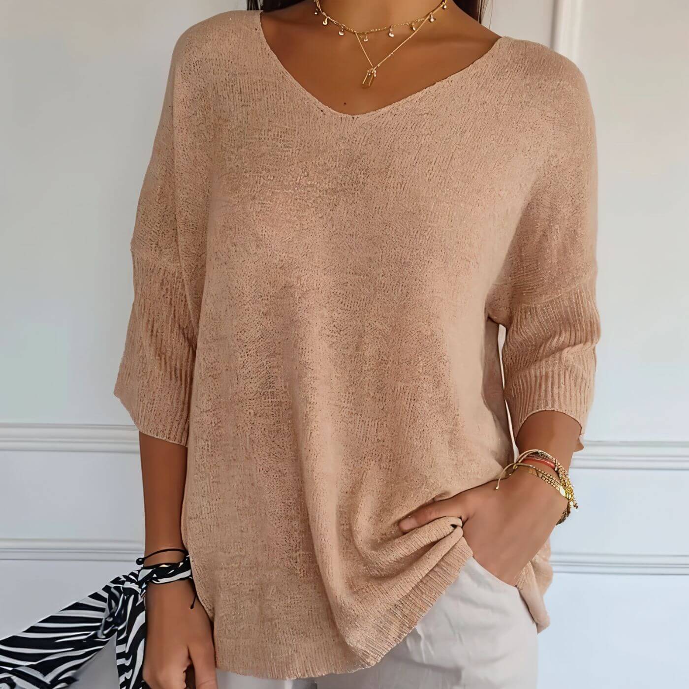Kristen™ – Stylish Soft Knit Shirt