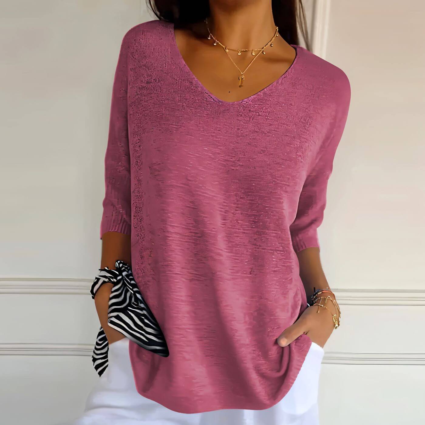 Kristen™ – Stylish Soft Knit Shirt