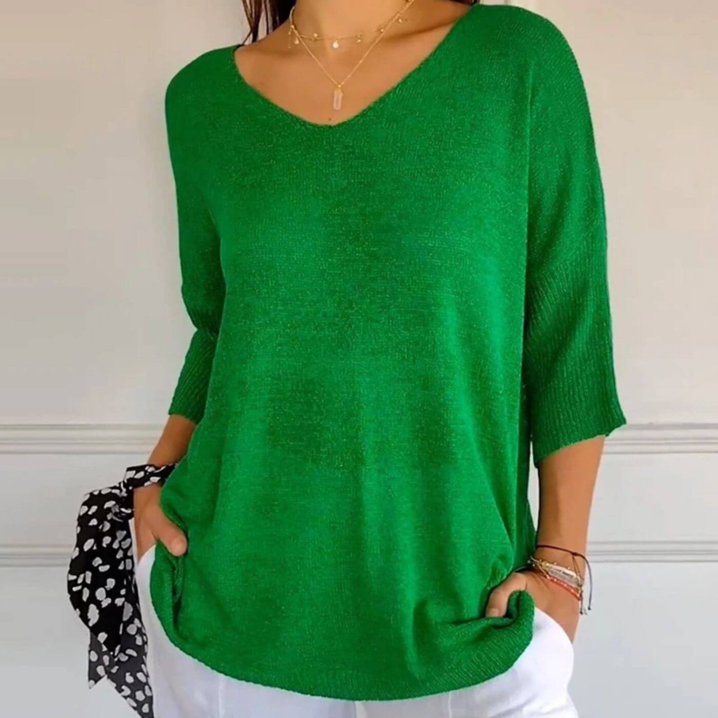Kristen™ – Stylish Soft Knit Shirt