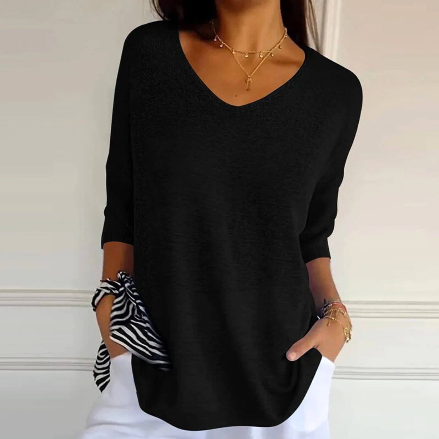 Kristen™ – Stylish Soft Knit Shirt