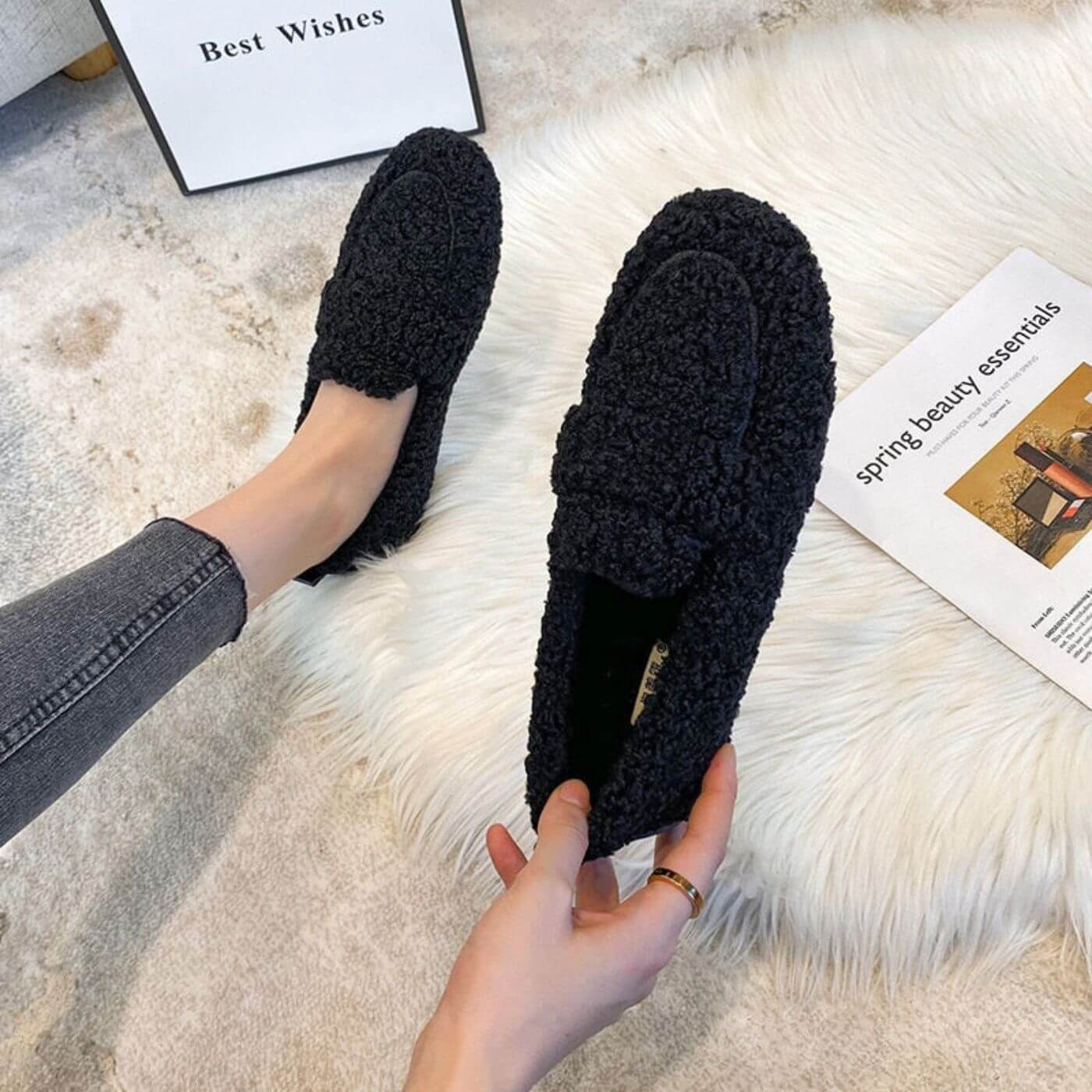 Laurence™ - Comfortable Plush Moccasins