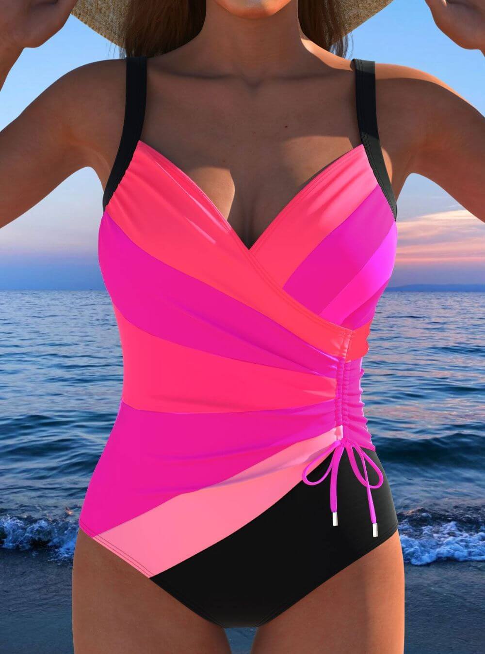 Liliane™ - Elegant One Piece Swimsuit