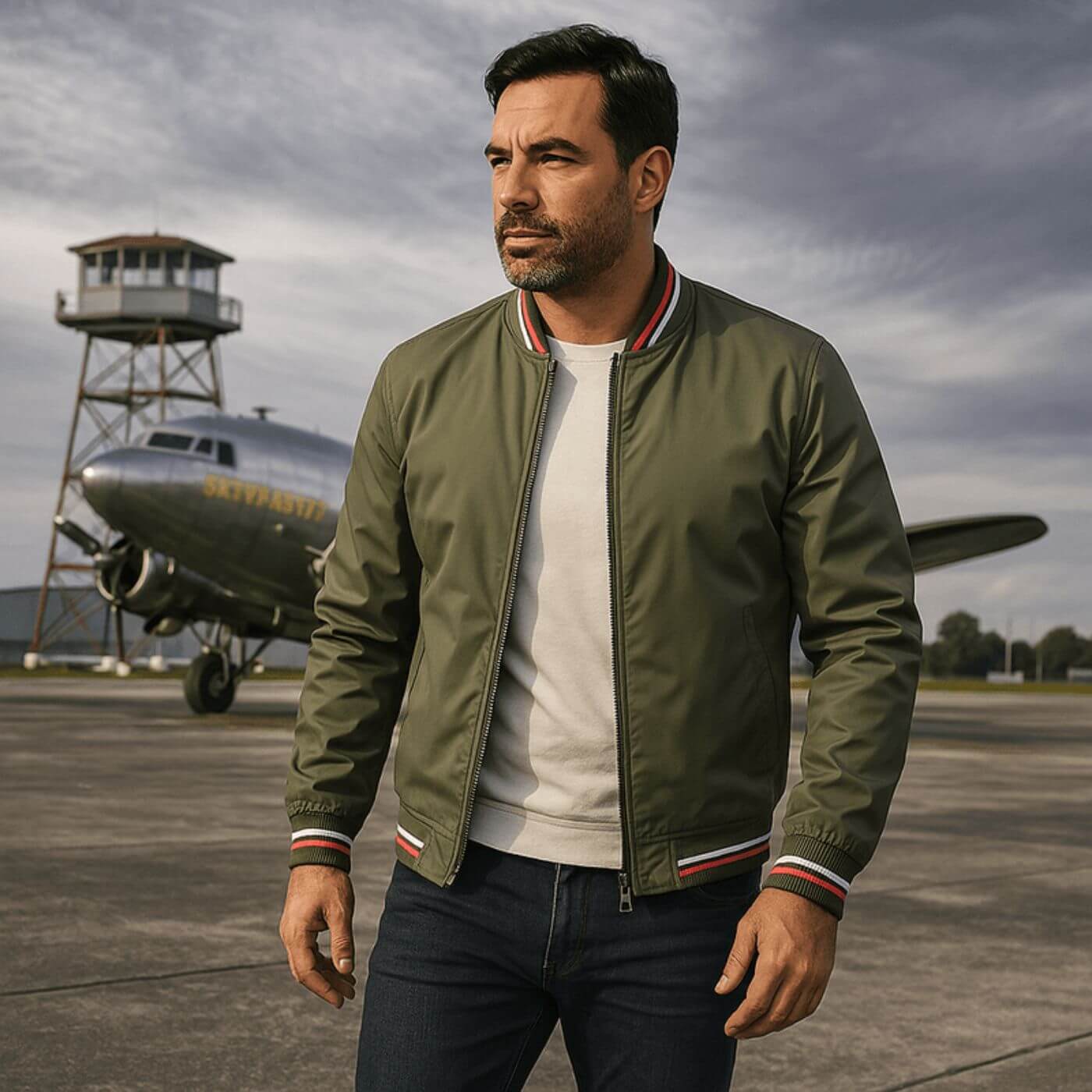 Lucien™ – Lightweight Windbreaker Zip-Up Jacket