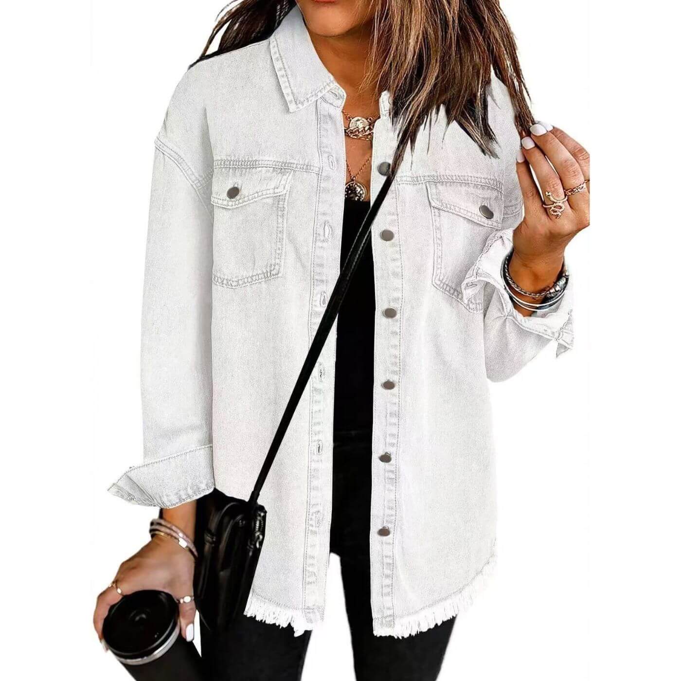 Margot™ - Long Sleeve Denim Jacket