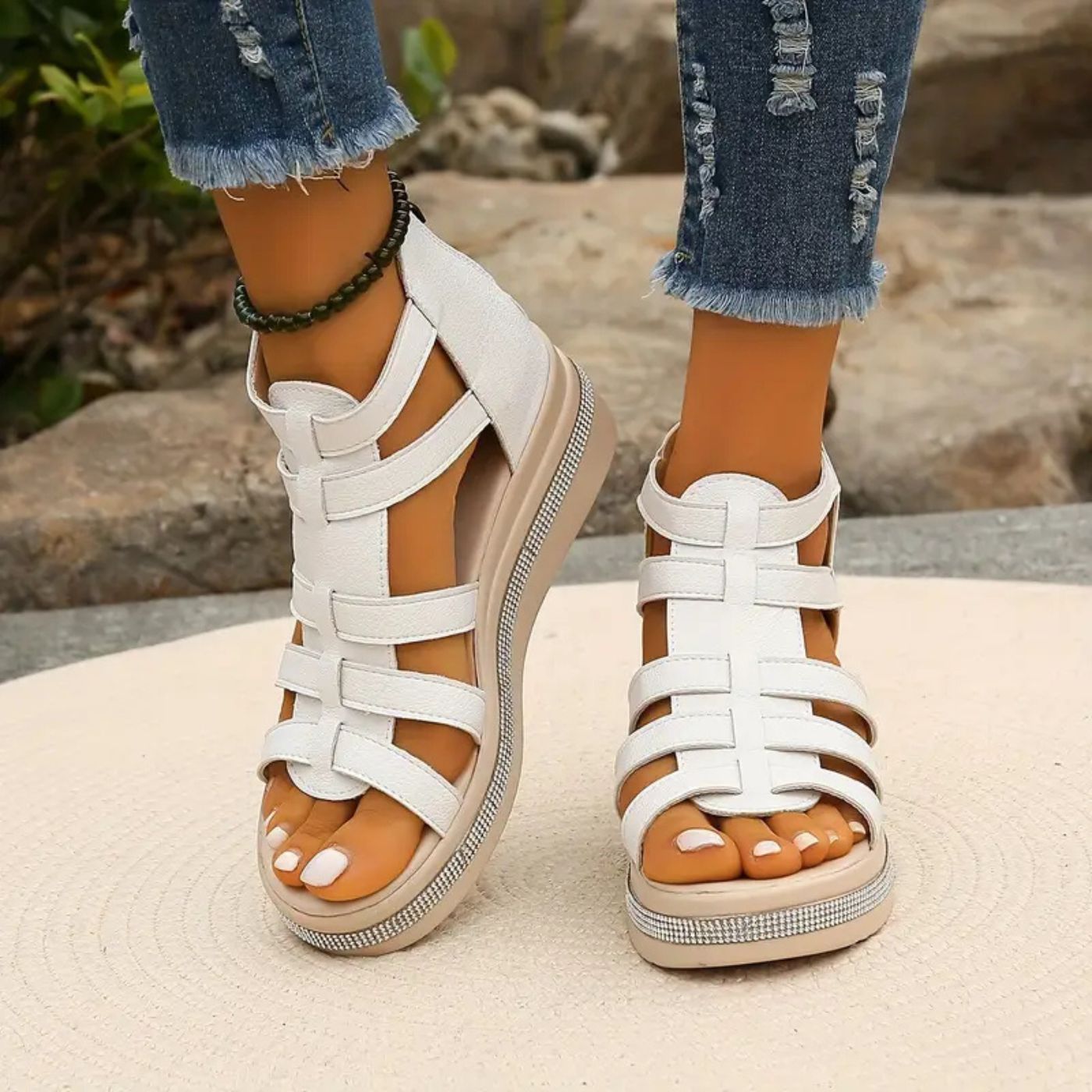Marianne™ – Elegant Wedge Orthopedic Sandals