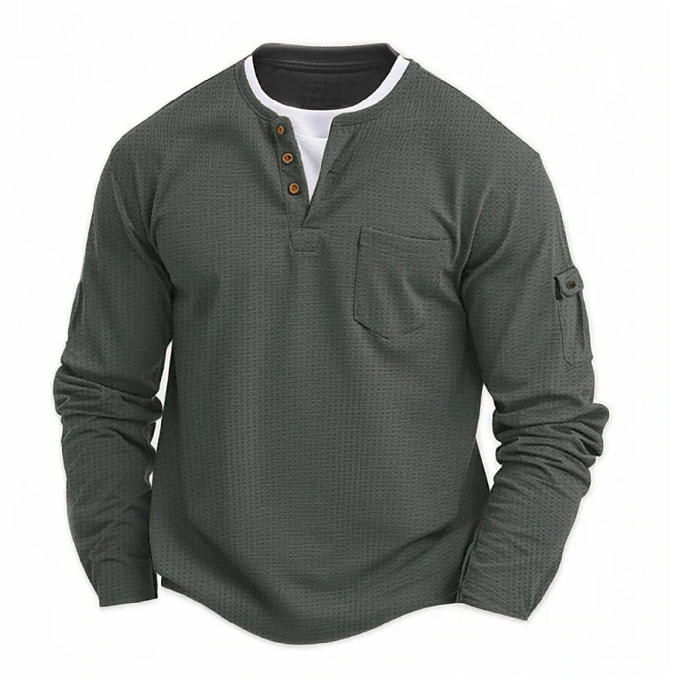 Milan™ - Chemise à manches longues confortable et décontractée