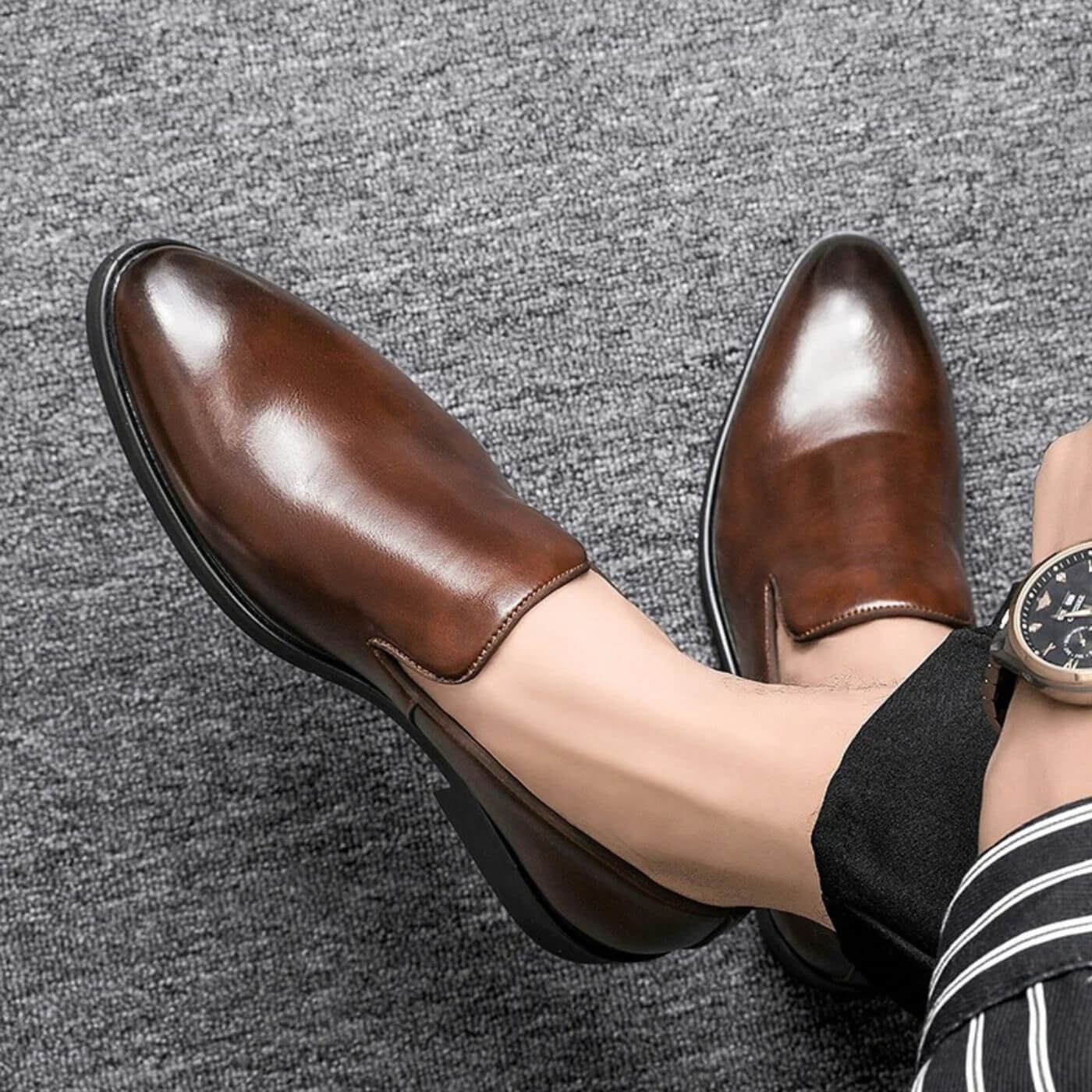 Nathaniel™ – Classic Premium Leather Loafer