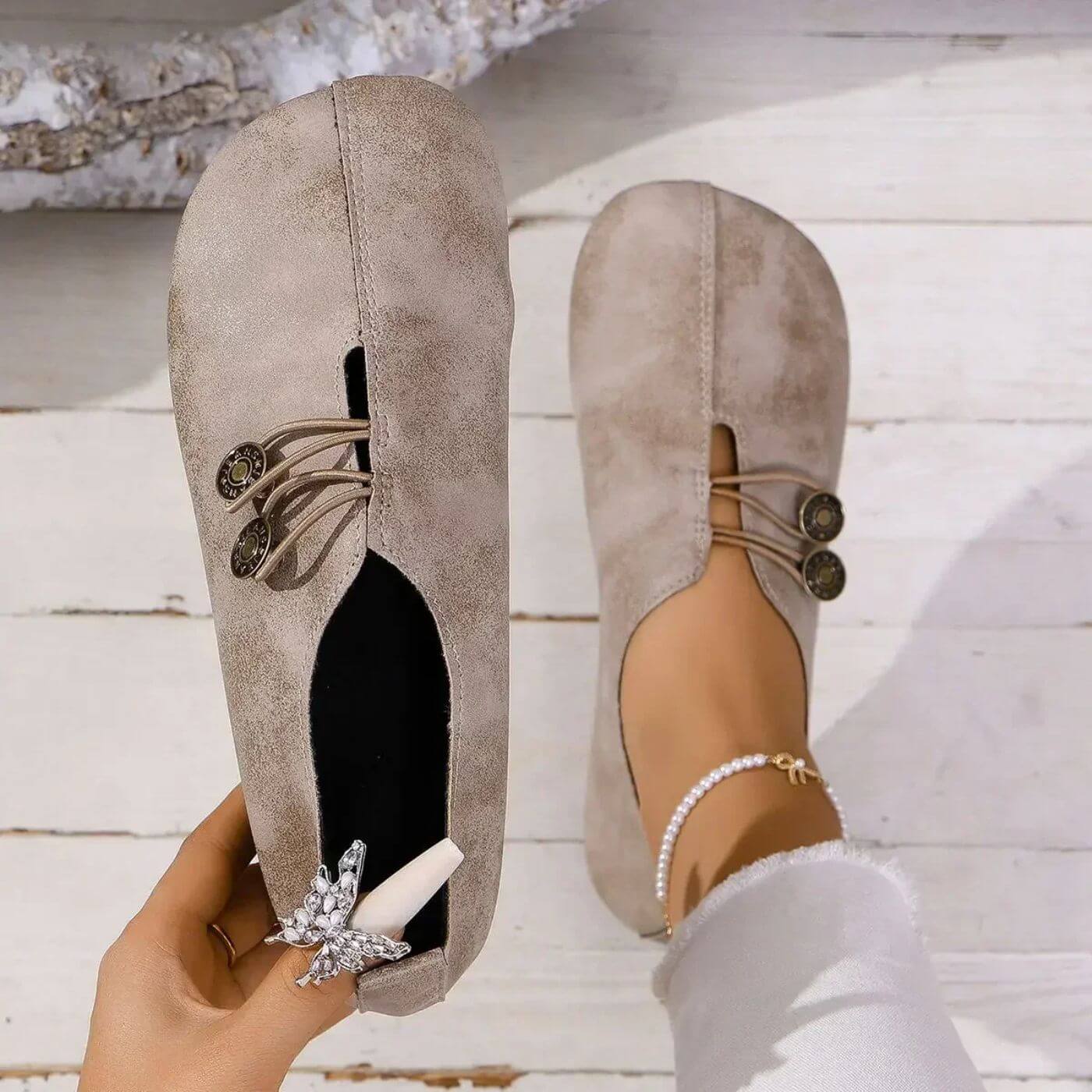 Nora™ - Chaussures Orthopédiques Souples et Flexibles
