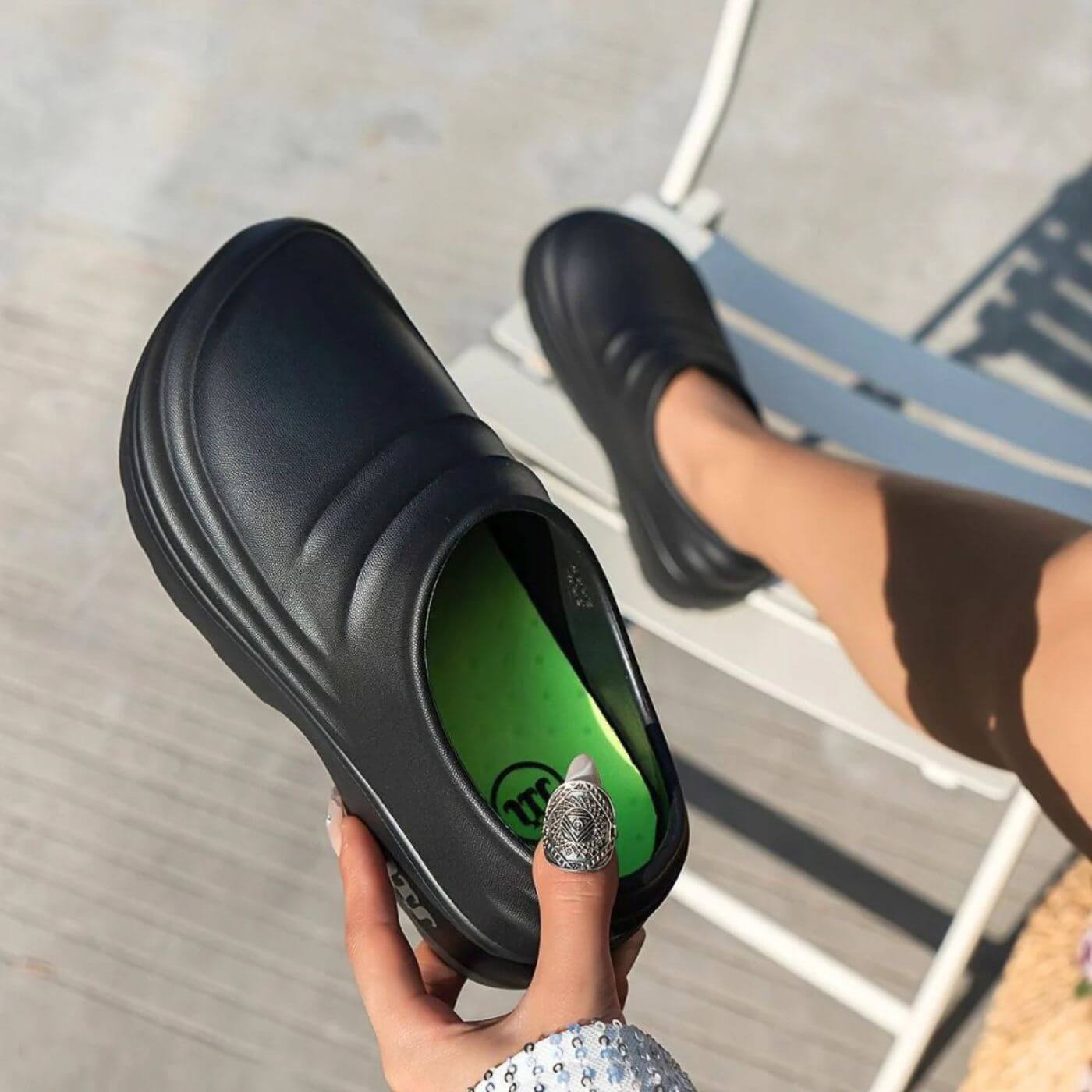 OrthoLuxe™ – Comfortable & Flexible Non-Slip Slippers