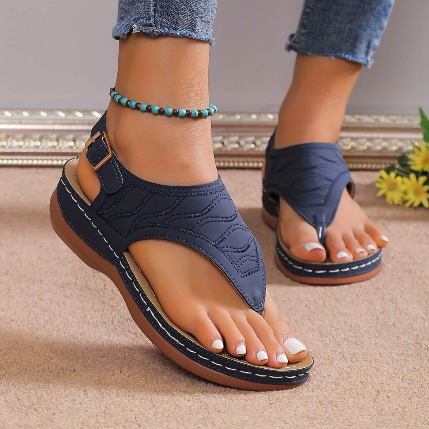 Pauline™ – Comfortable Orthopedic Sandals