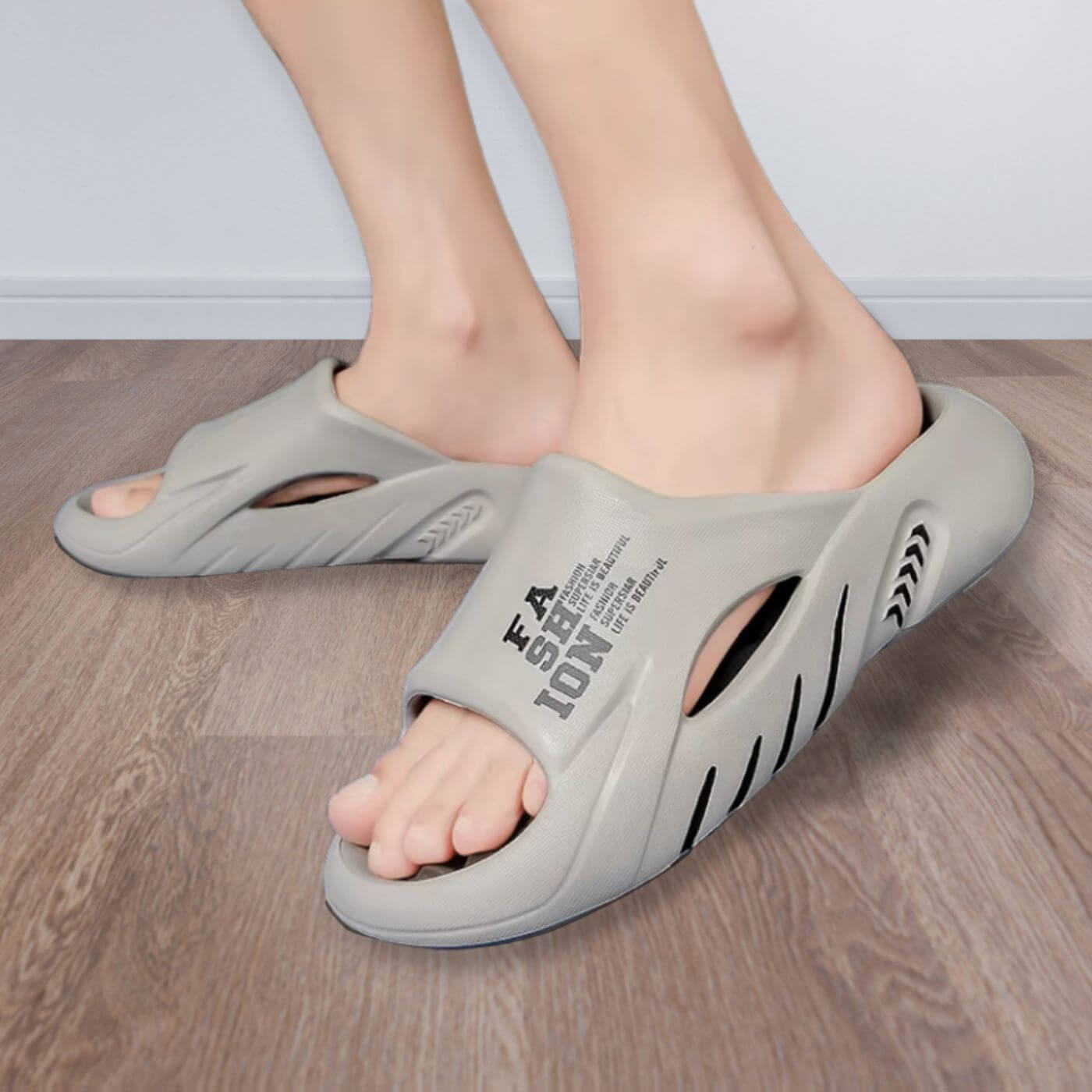 CushionSlides™ – Sandales Ultra Confortables pour Soulager la Douleur