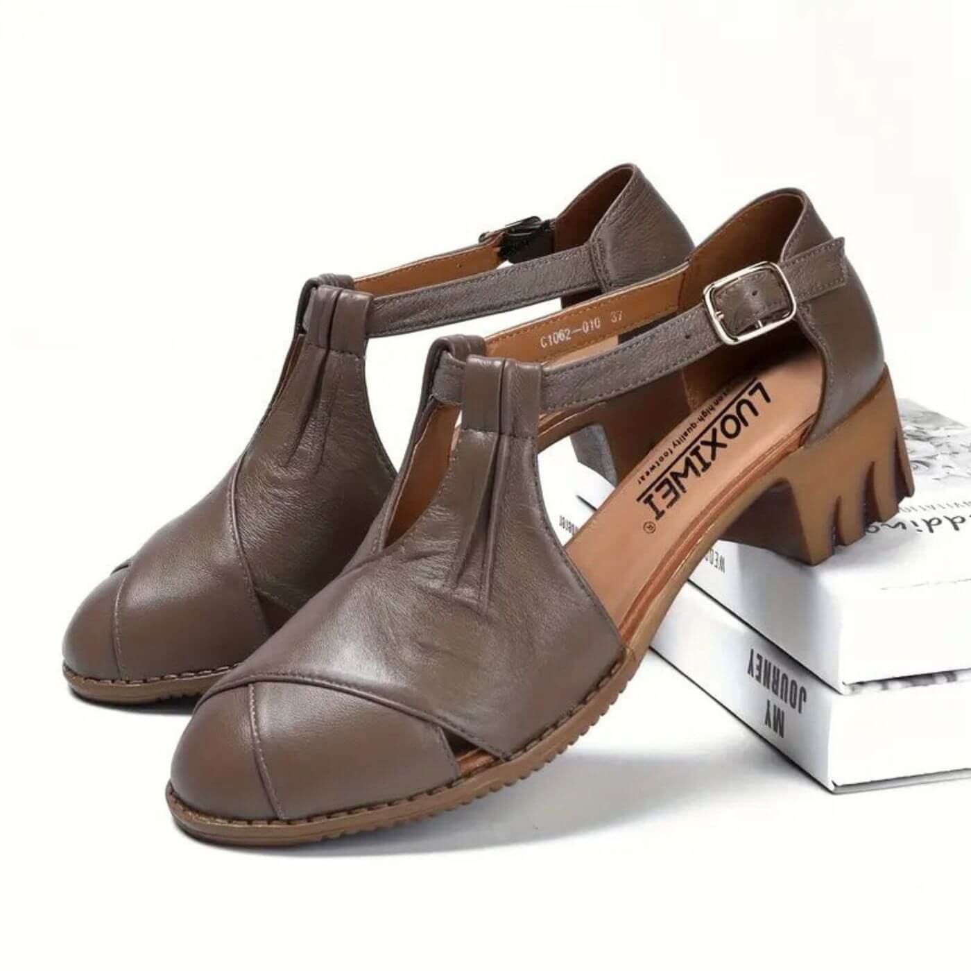 Viviane™ - Premium Leather Orthopedic Sandals