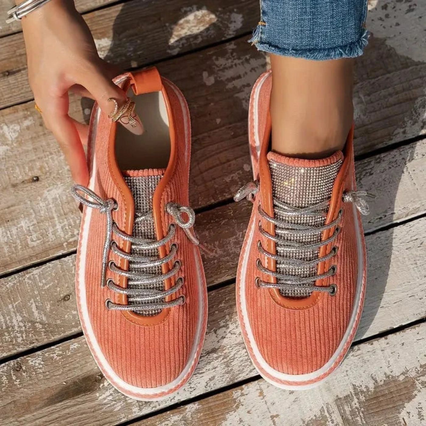 Alice™ - Stylish Corduroy Orthopedic Sneakers