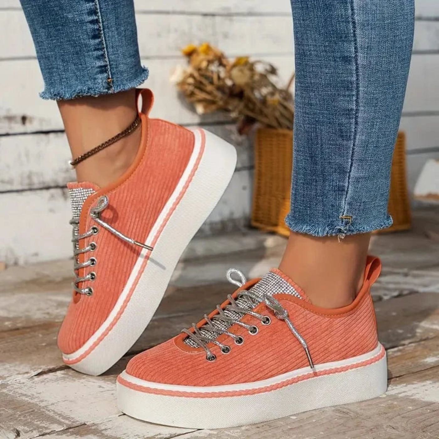Alice™ - Stylish Corduroy Orthopedic Sneakers
