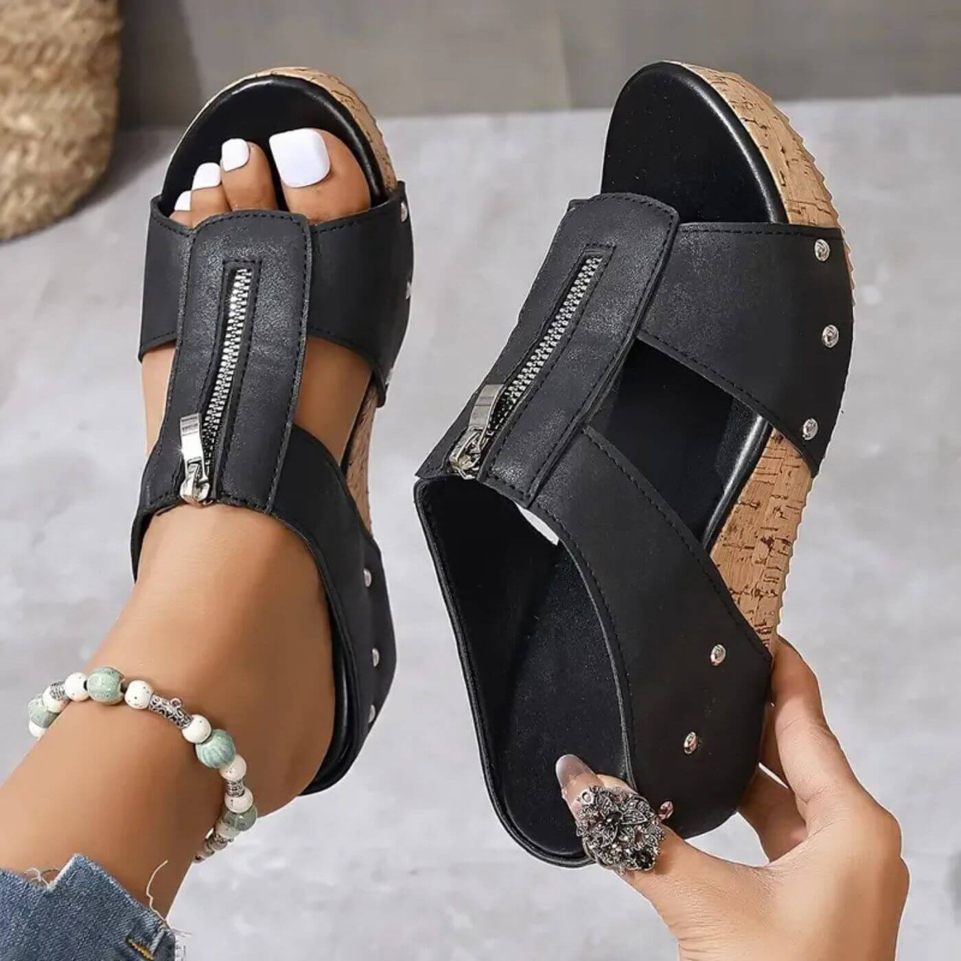 Amanda™ - Comfortable Open Toe Orthopedic Sandals
