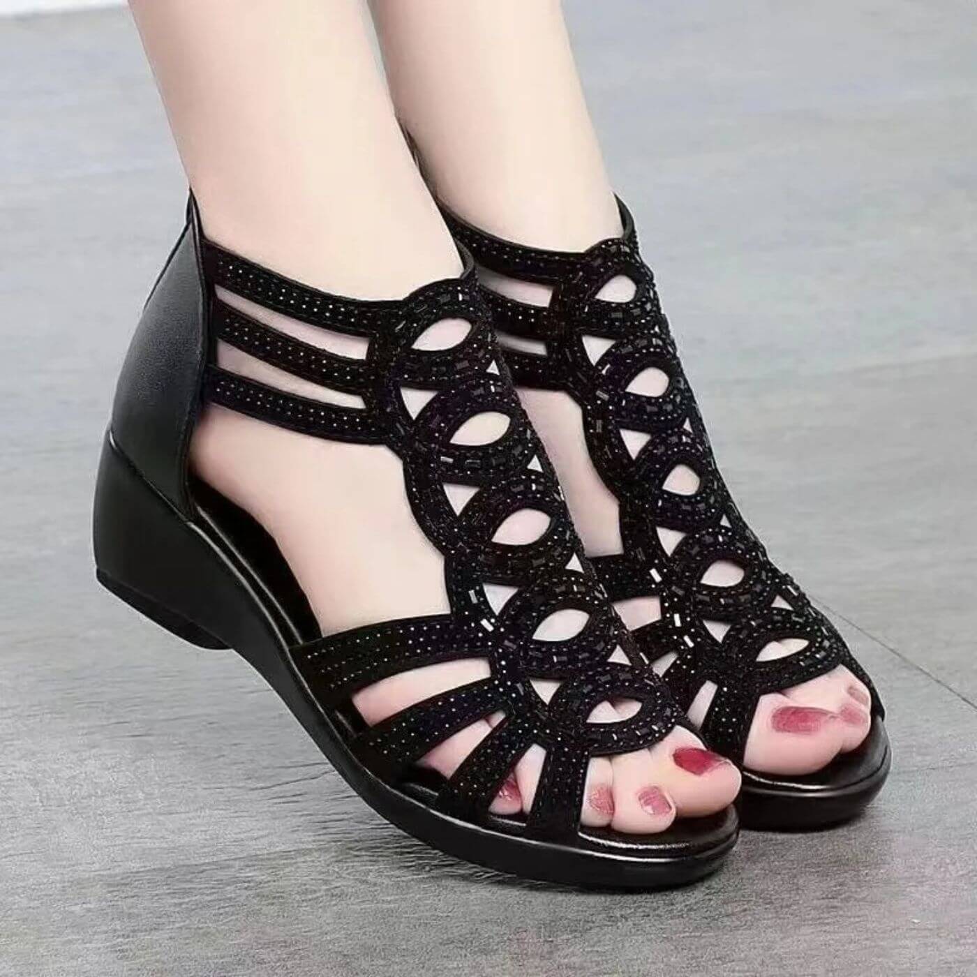 Anna™ – Ultimate Comfort Orthopedic Wedge Sandals