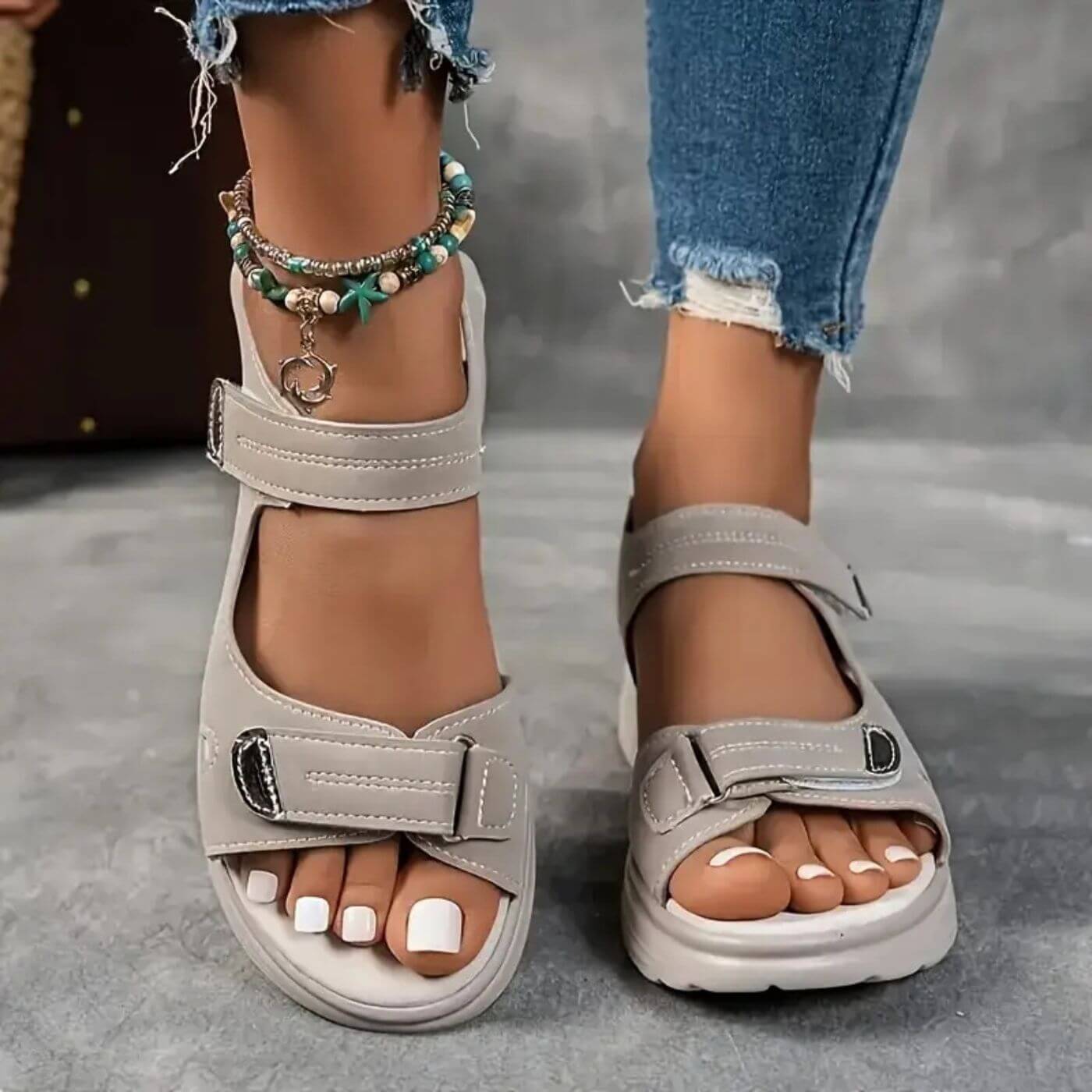 Blanche™ – Comfortable Orthopedic Wedge Sandals