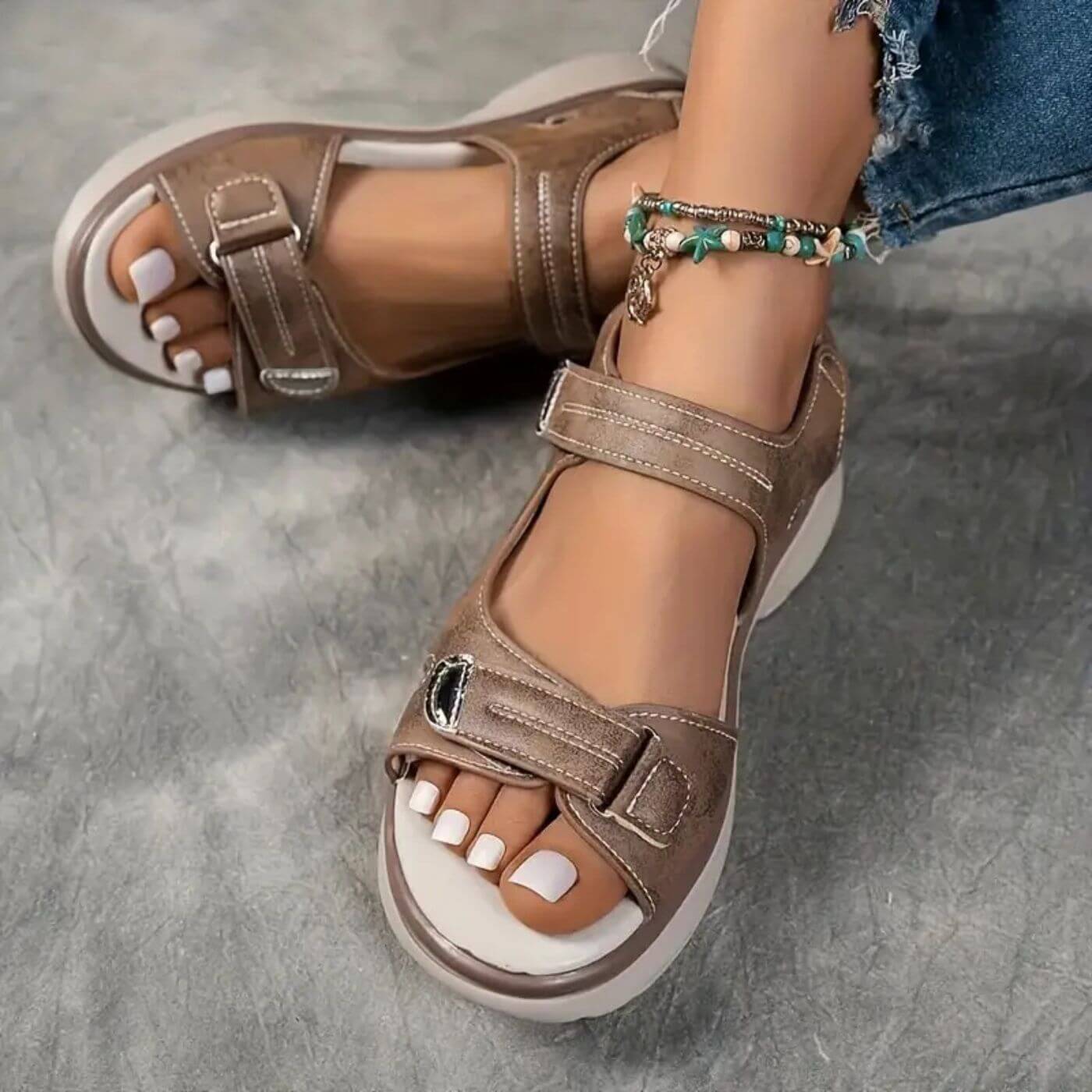 Blanche™ – Comfortable Orthopedic Wedge Sandals