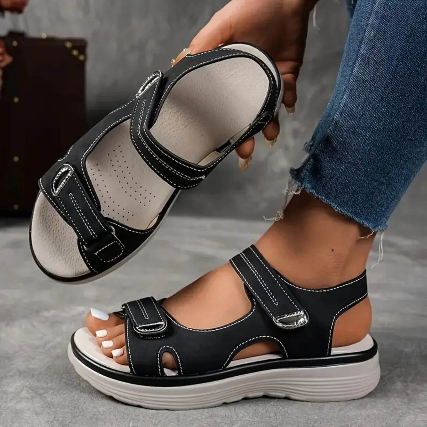 Blanche™ – Comfortable Orthopedic Wedge Sandals