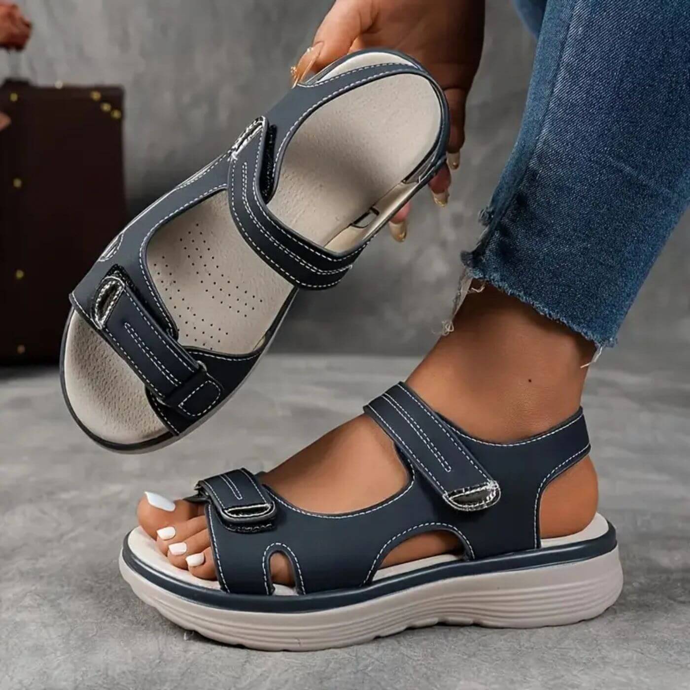Blanche™ – Comfortable Orthopedic Wedge Sandals