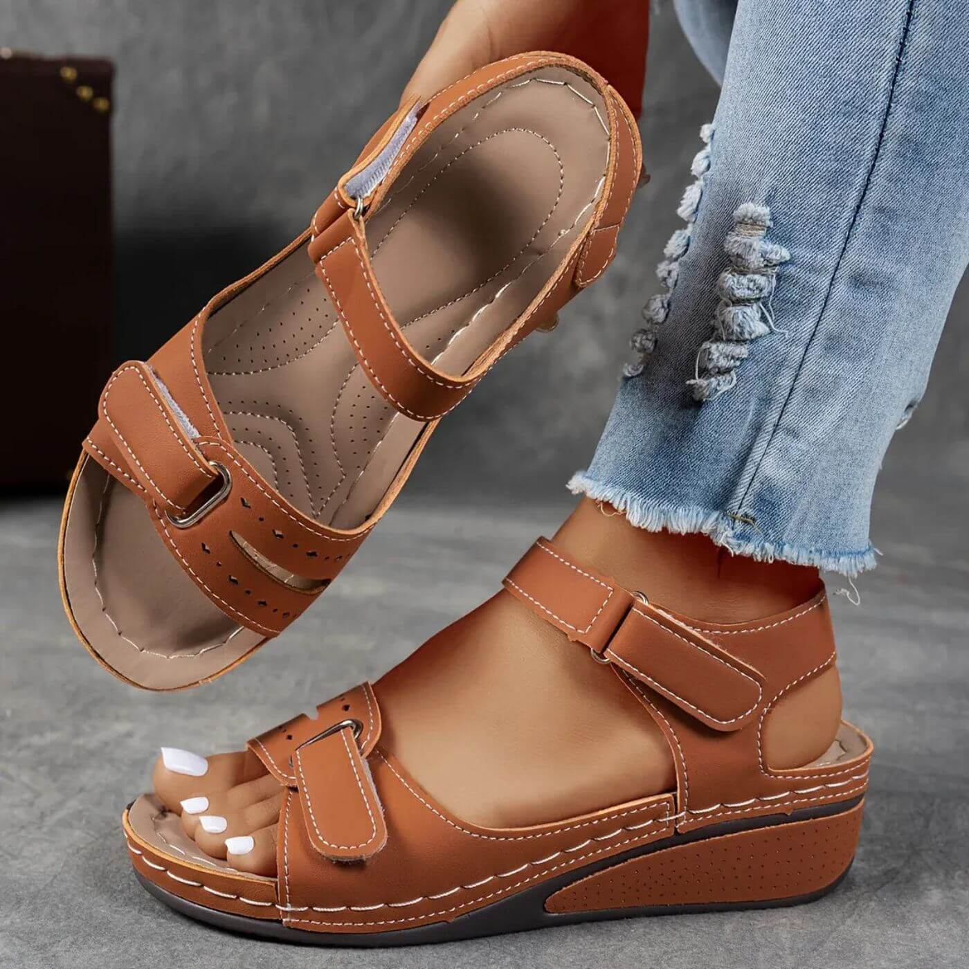 Bridget™ - Maximum Comfort Orthopedic Sandals