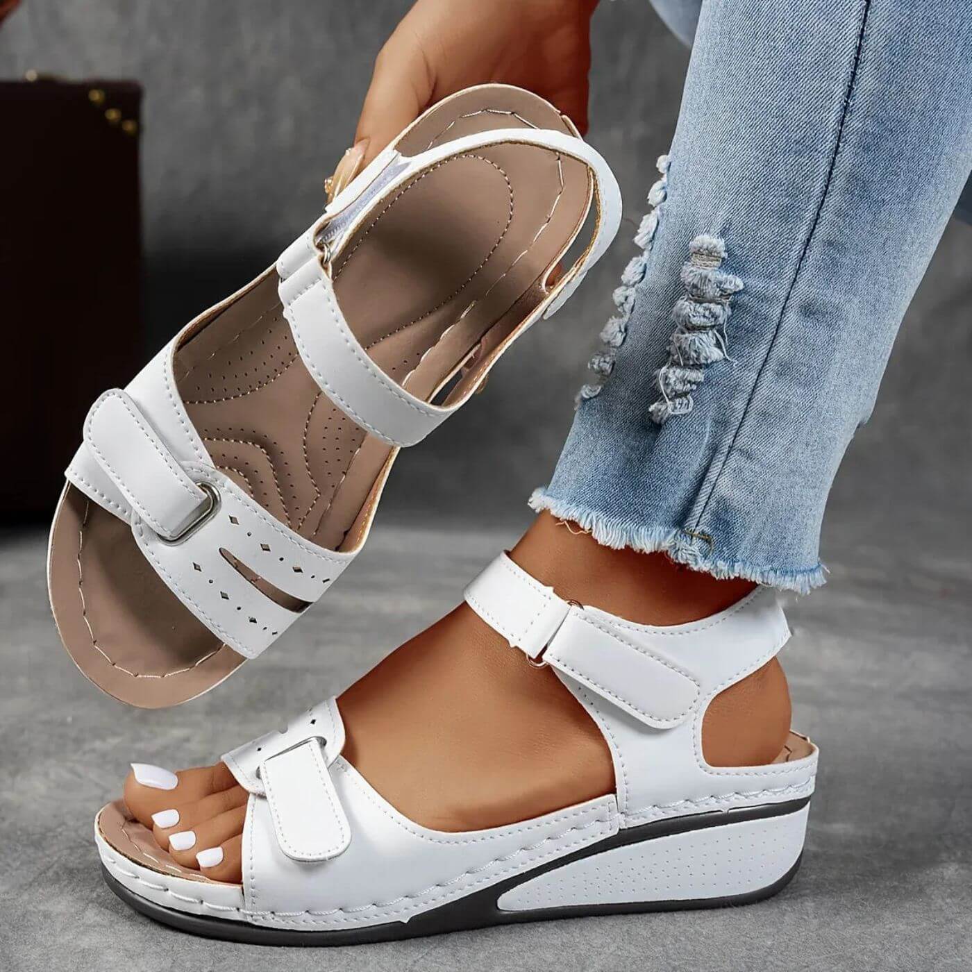 Bridget™ - Maximum Comfort Orthopedic Sandals