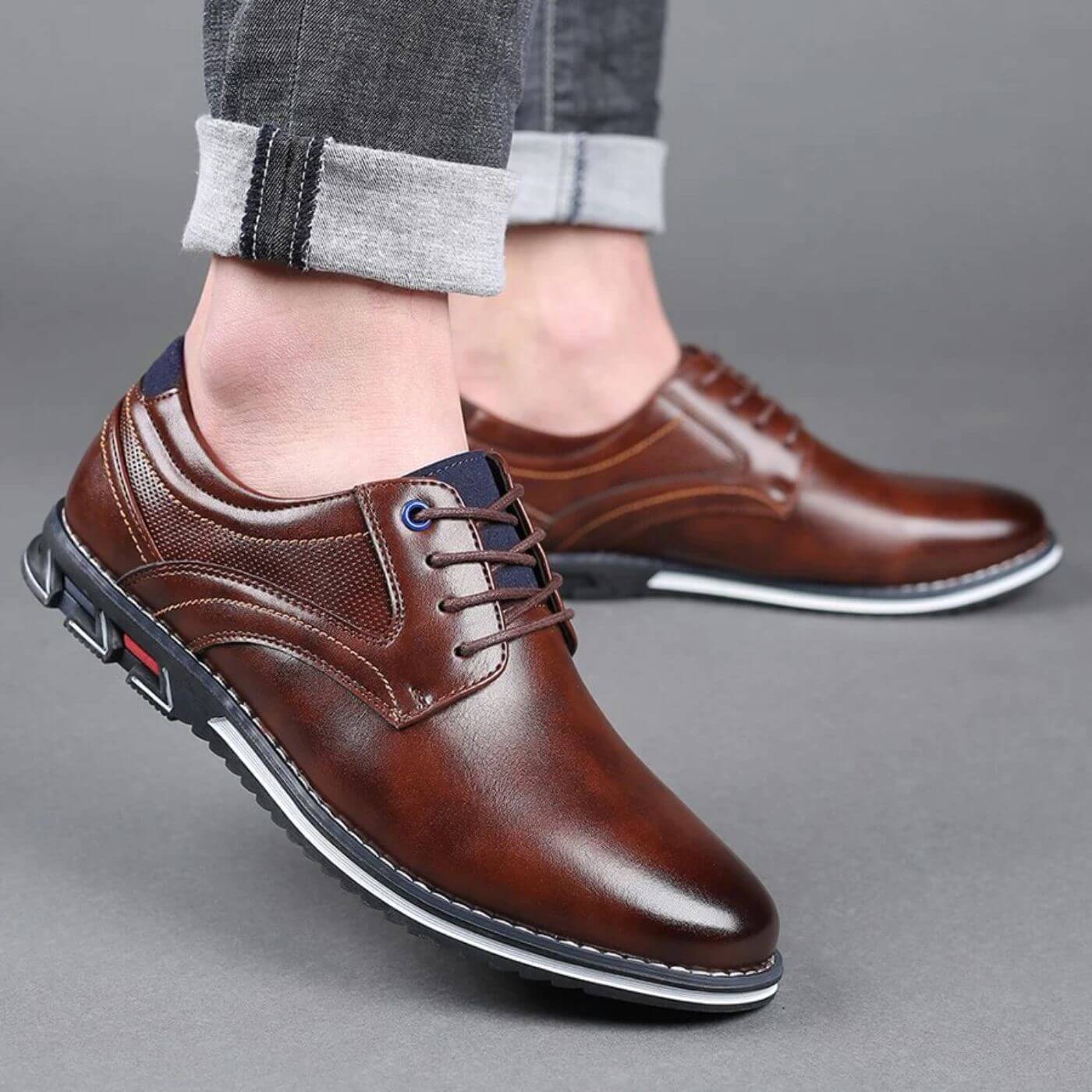 Zachary – Chaussures orthopédiques pour hommes