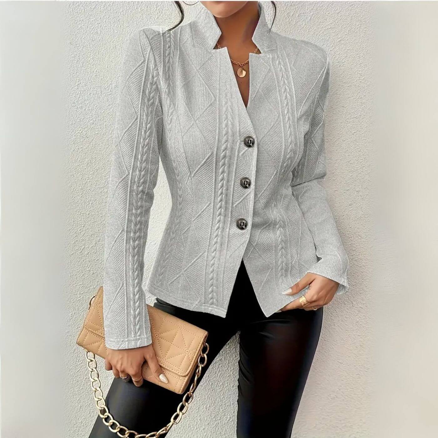 Charlotte™ – Chic Tailored Blazer
