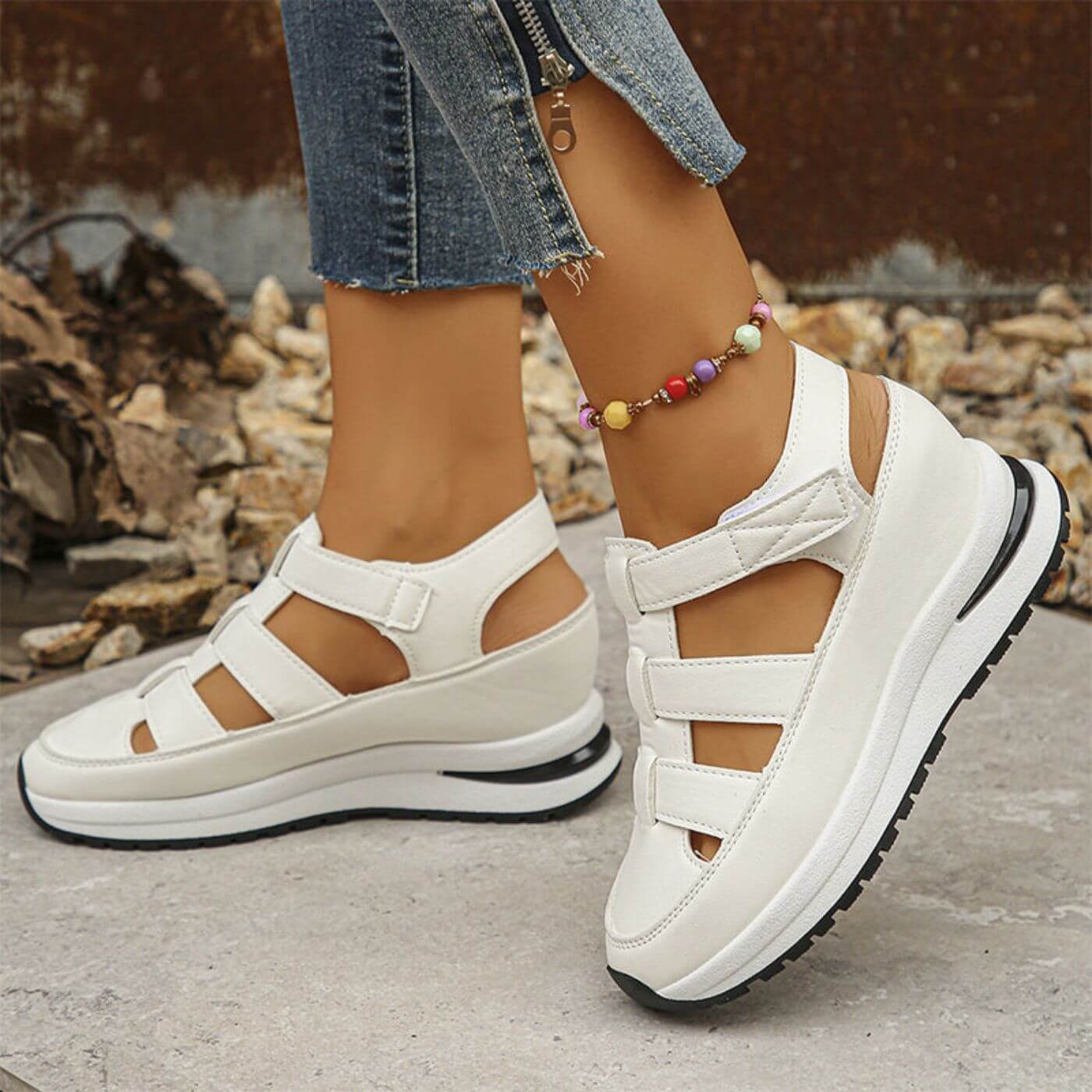 Ciara™ - Closed Toe Orthopedic Sandals