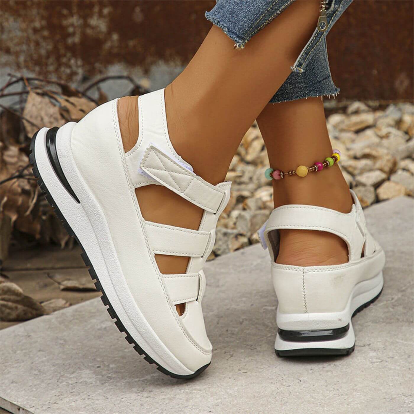 Ciara™ - Closed Toe Orthopedic Sandals