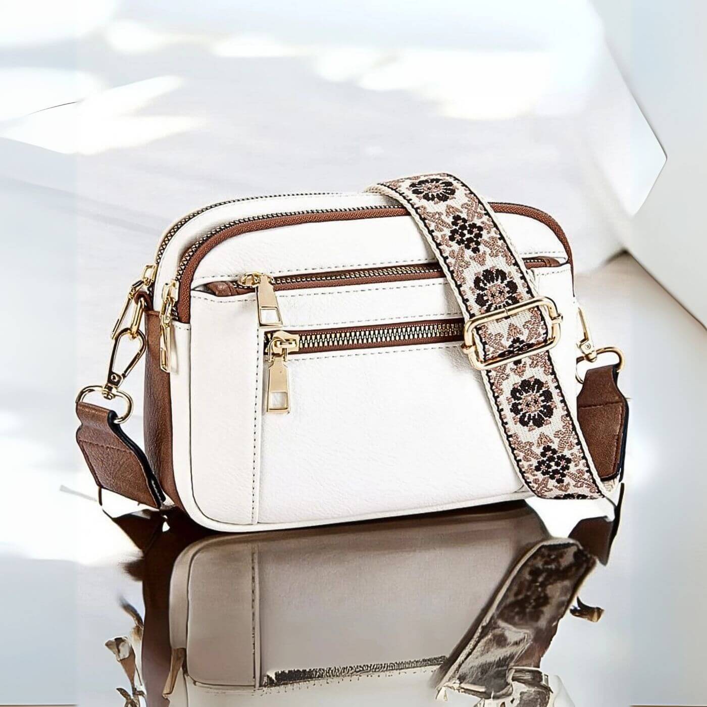 Cynthia™ – Elegant Multi Compartments Crossbody Bag