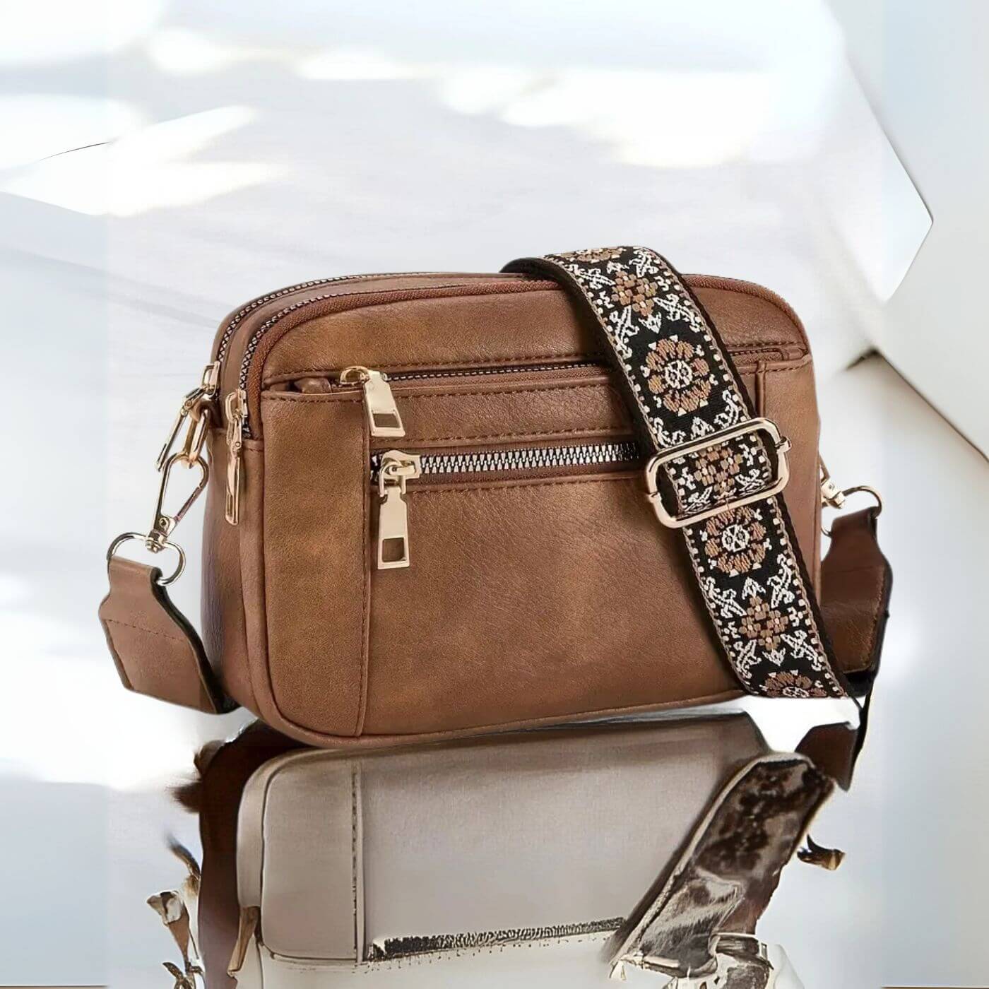 Cynthia™ – Elegant Multi Compartments Crossbody Bag