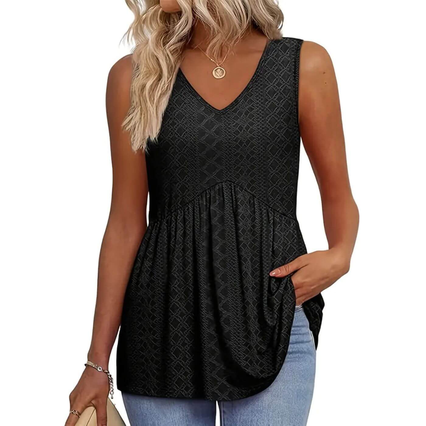 Denise™ - Sleeveless Casual Top