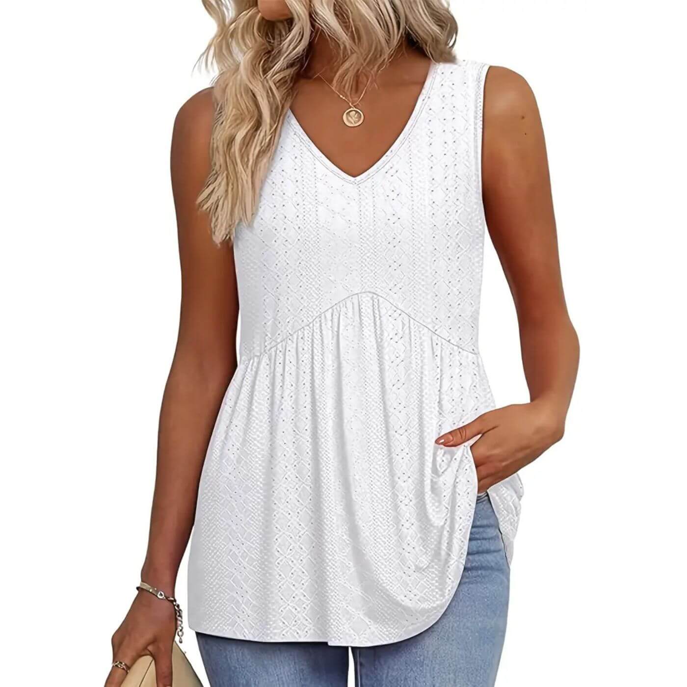 Denise™ - Sleeveless Casual Top