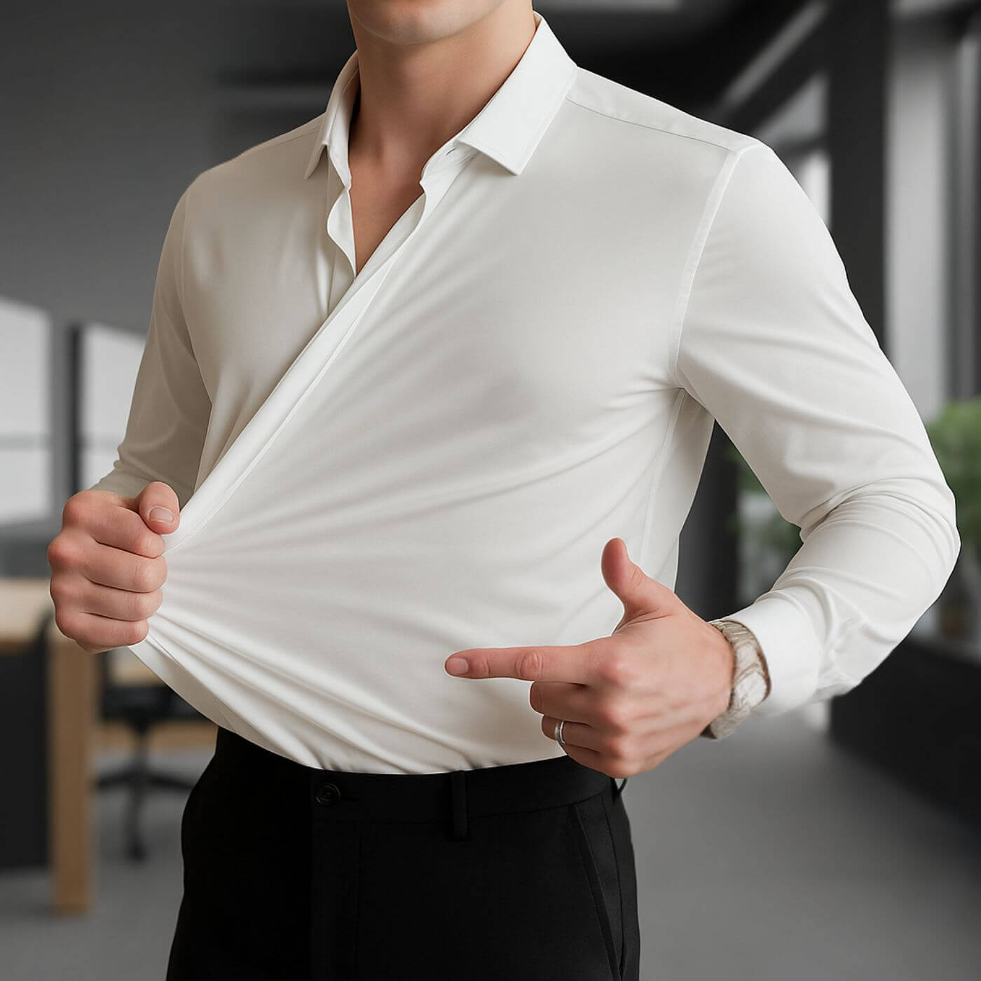 Dylan™ – Wrinkle-Free Stretchable Shirt