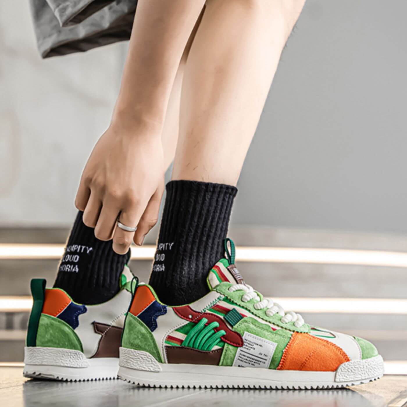 Edouard™ - Comfortable Patchwork Orthopedic Sneakers