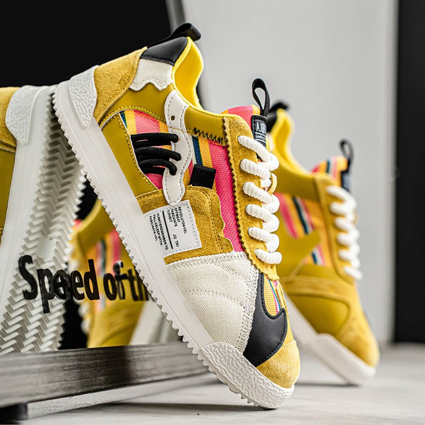 Edouard™ - Comfortable Patchwork Orthopedic Sneakers