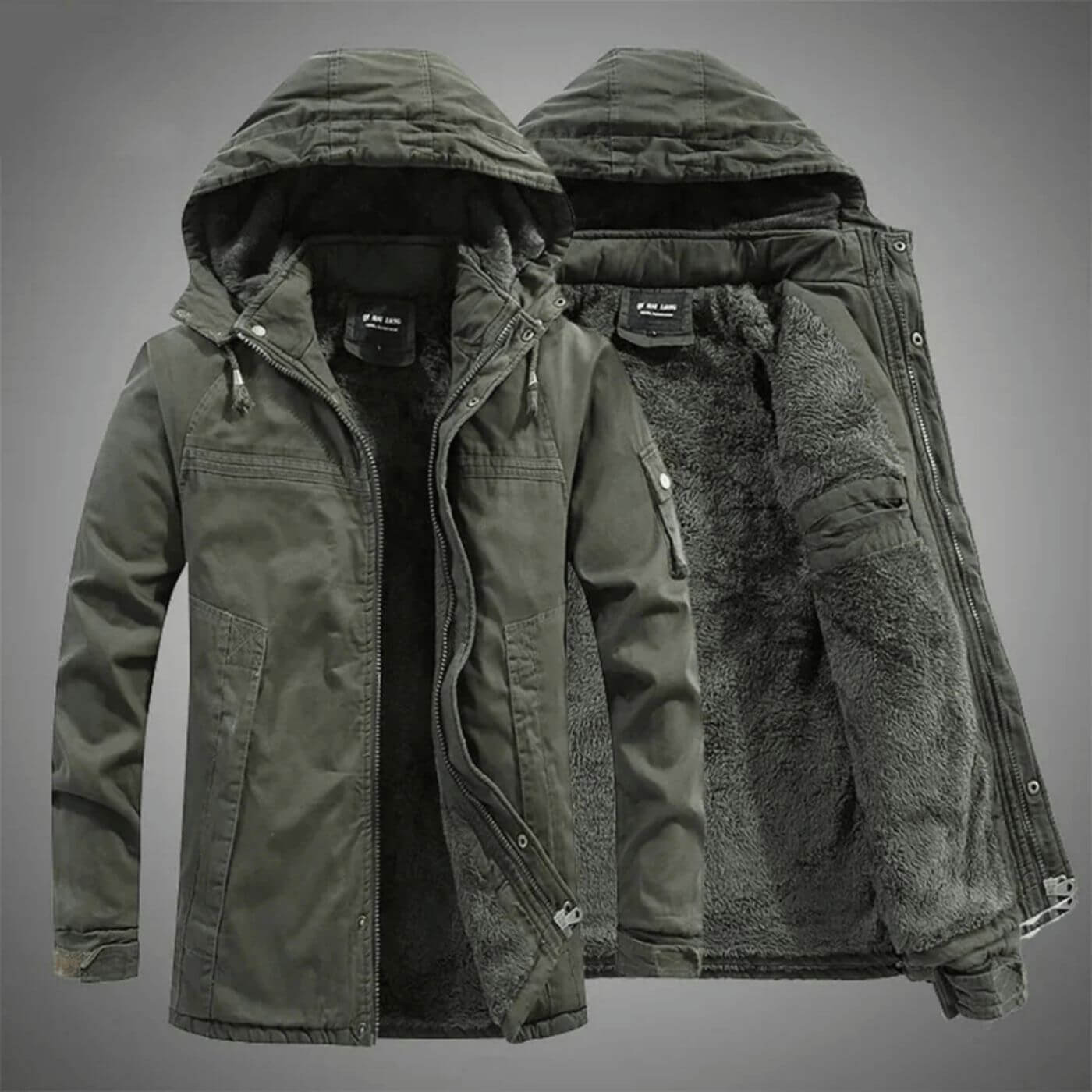 Emile™ - Comfortable Fleece Lined Winter Jacket