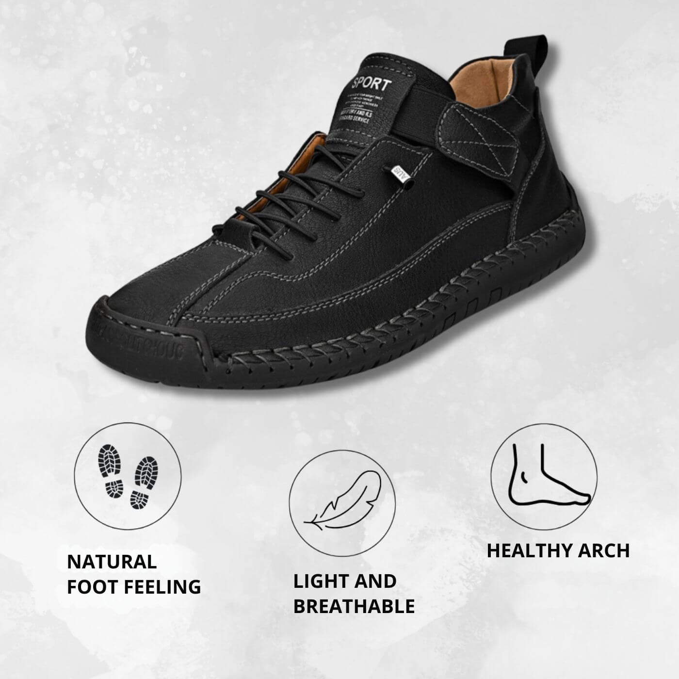 Guillaume™ - Chaussures Orthopédiques en Cuir Confortables (1+1 GRATUIT)