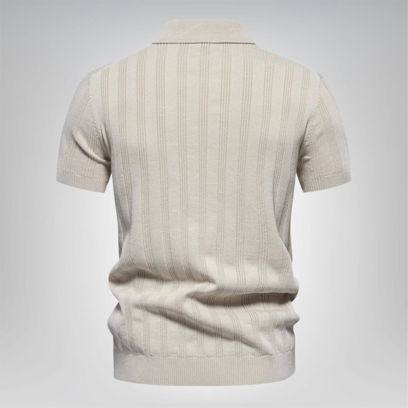Guillermo™ - Ribbed Knit Comfortable Polo Shirt (1+1 FREE)