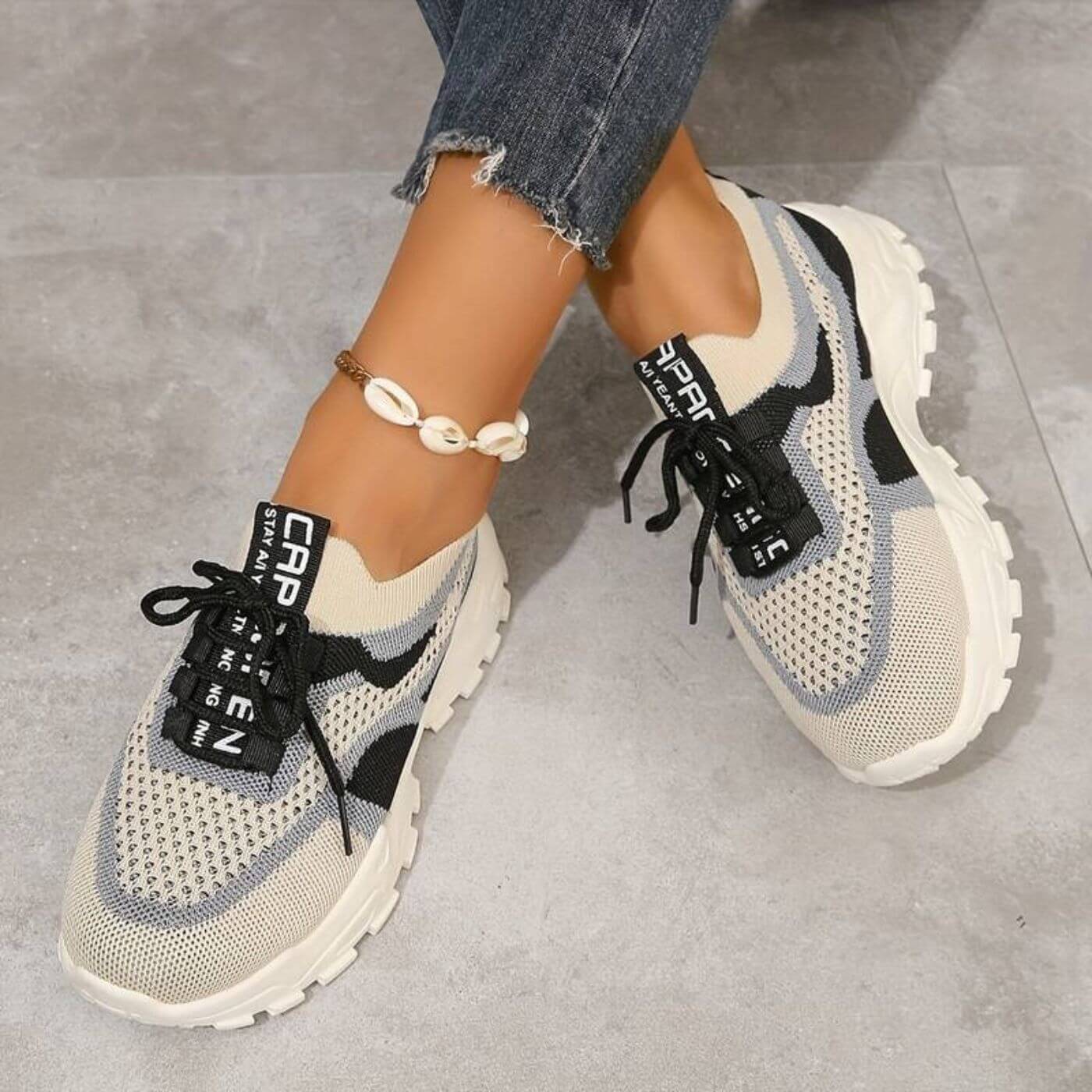 Chantel™ - Breathable Orthopedic Knit Sneakers