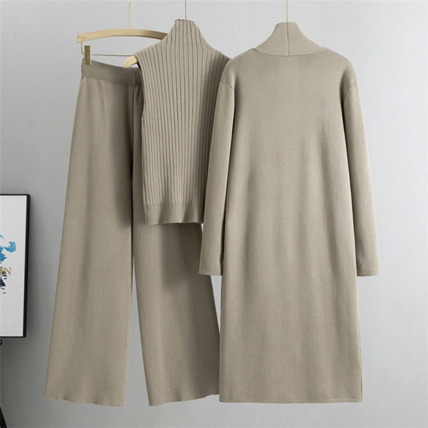 Jessica™ – Minimalist 3 Piece Knit Set