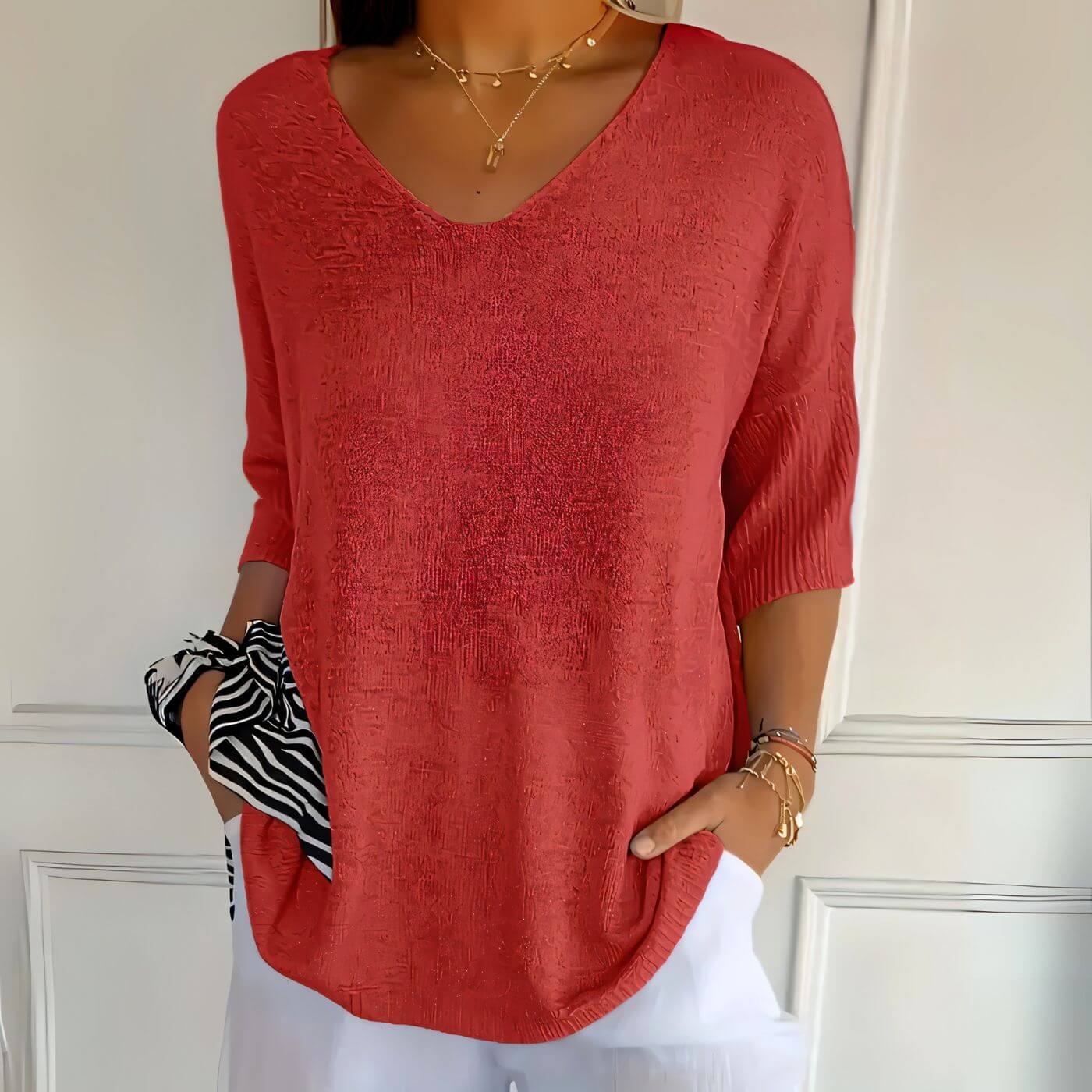 Kristen™ – Stylish Soft Knit Shirt