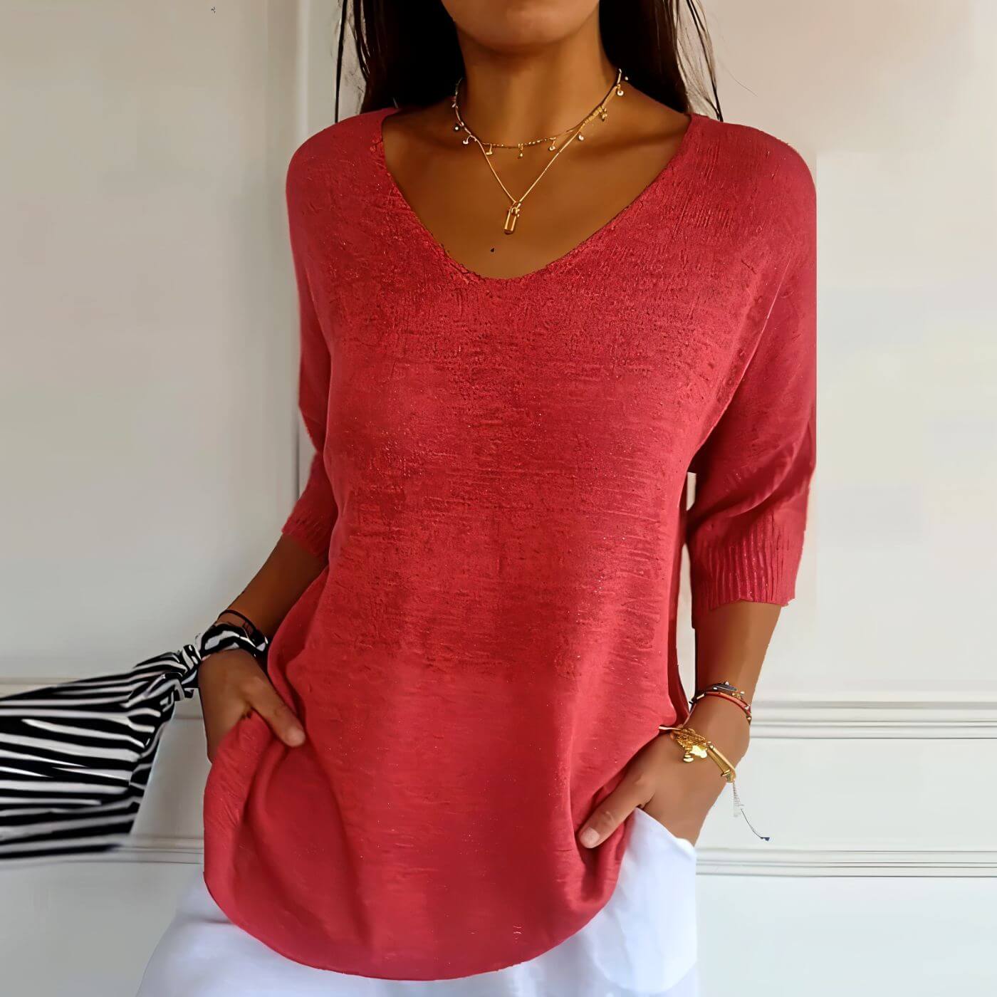 Kristen™ – Stylish Soft Knit Shirt