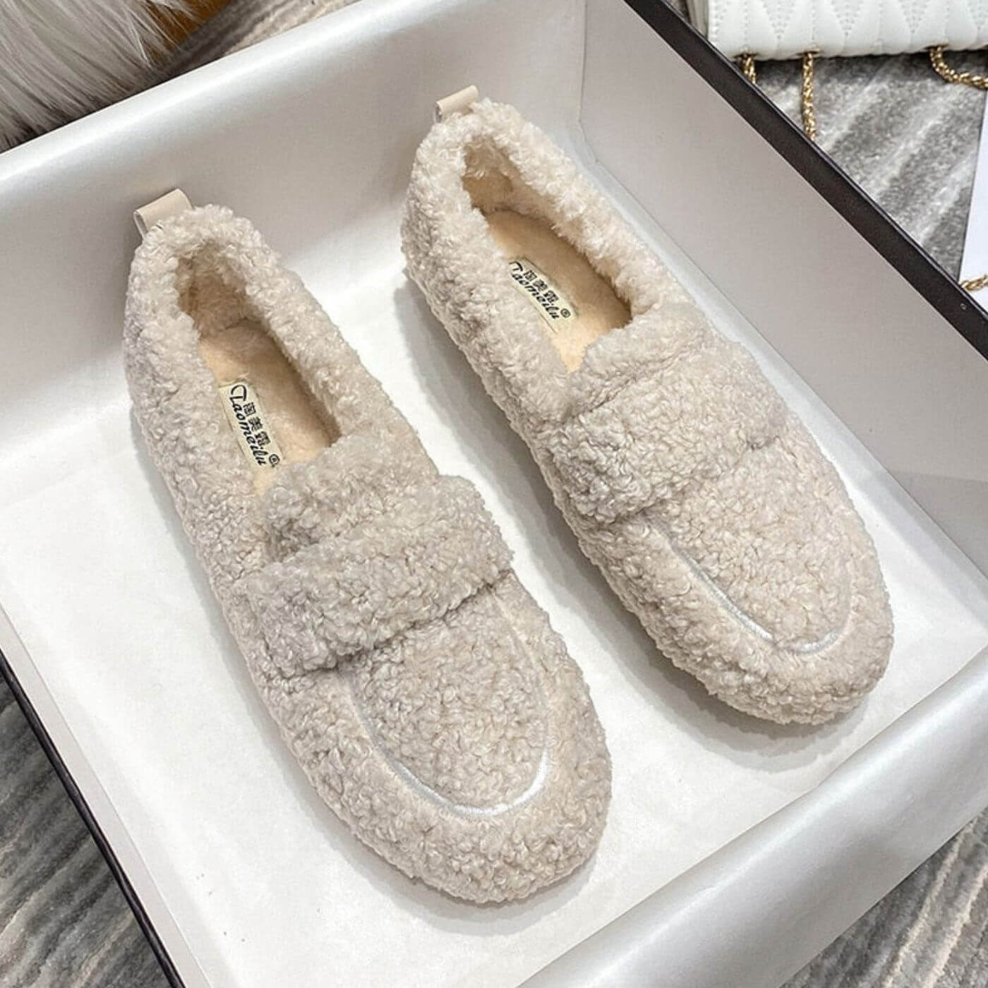Laurence™ - Comfortable Plush Moccasins