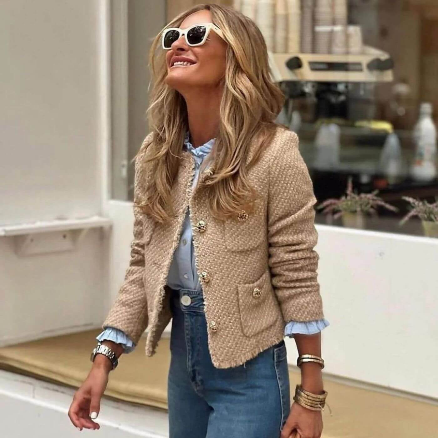 Lenora™ – Elegant Tailored Jacket
