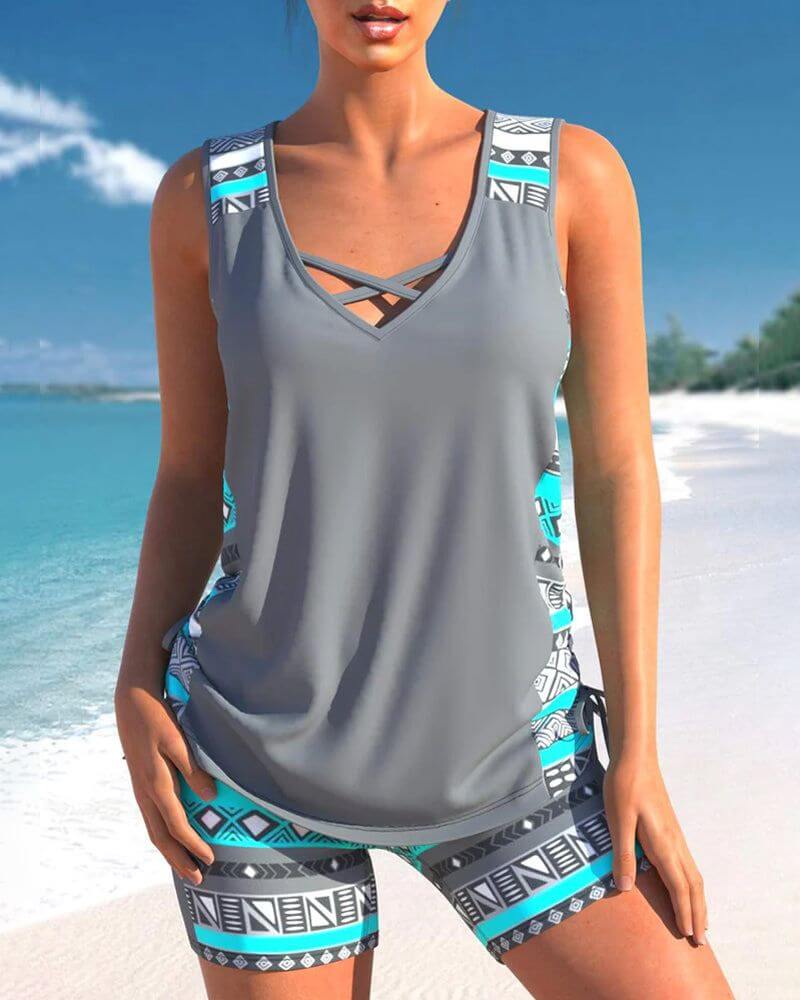 Madison™ - Premium Tankini Swimming Set