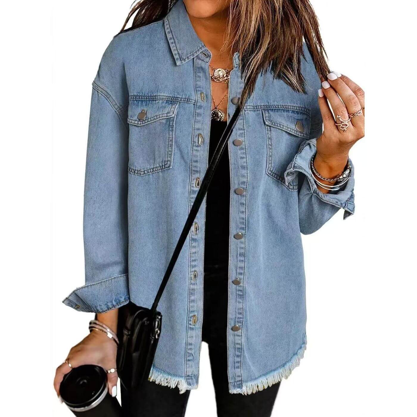 Margot™ - Long Sleeve Denim Jacket