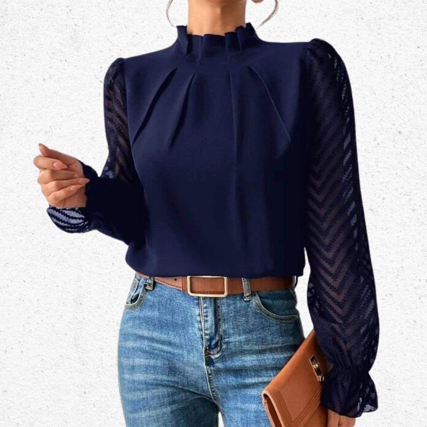 Maria™ - Elegant Long Sleeve Top